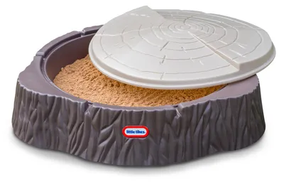 Produktbild von Little Tikes Woodland Sand Pit, 984,3 mm, 1098,6 mm, Braun, Sandkasten