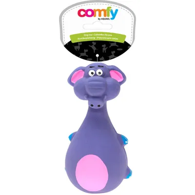 Produktbild von COMFY Quietschendes Hundespielzeug Farm Elephant 13cm | Latex-Elefant für kleine & mittelgroße Hunde | Langlebig & Sicher