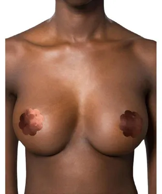 Produktbild von Bye-Bra - Blumen Nippelbecher Pack 3 Uds Baun Grösse Xl
