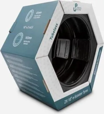 Produktbild von Satz von 2 10" Urban TUBELESS Reifen 2x 10