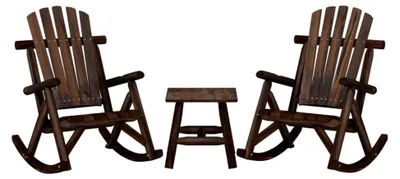 Produktbild von Gartenmöbel-Set, 3-teilig, Fichte, Massivholz