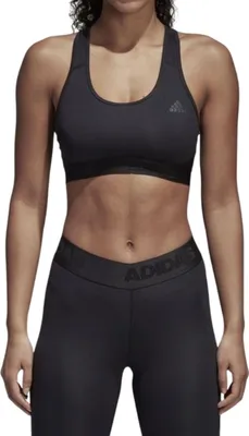 Produktbild von Adidas AlphaSkin, Sport, Schwarz, Wirefree, Einfarbig, XS, Elasthan, Polyester
