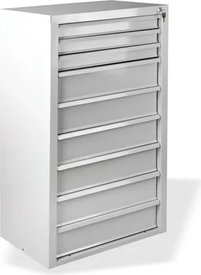 Produktbild von ADB Schubladenschrank TAUROX 9 Schubladen mit Vollauszug 70 x 120 cm (B x H)