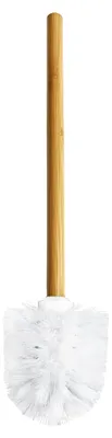 Produktbild von Sepio Ersatz-WC-Bürste mit Bambusgriff 36 cm, Weiß