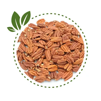 Produktbild von Pi-nuts - Pekannüsse 250g – naturbelassen - knackig - ideal für n - Salate und Snacks