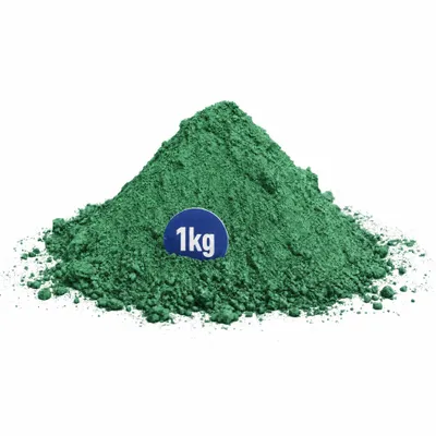 1 kg Chromoxid Pigment grün zum Färben von Beton, Harze, Gips