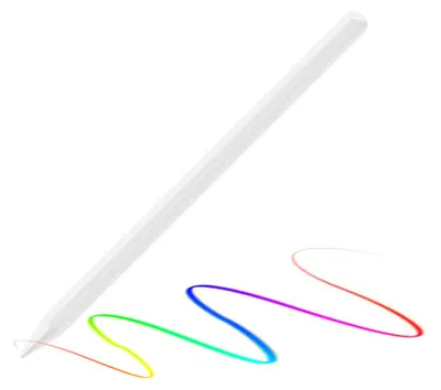 Obrázok produktu pre Techsuit Stylus Pero (AC20-Pro) pre iPad – Bluetooth, Magnetické Nabíjanie, Palm Rejection, 70mAh, 5V – Biela