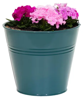 Produktbild von Mega Collections Pflanzentopf Bob -zink - meergrun - D11 X 10 cm
