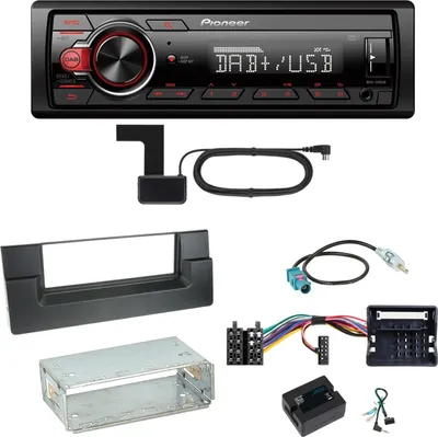 Produktbild von Pioneer MVH-130DAB Digitalradio USB Einbauset für BMW 5er E39 ab 10/2000
