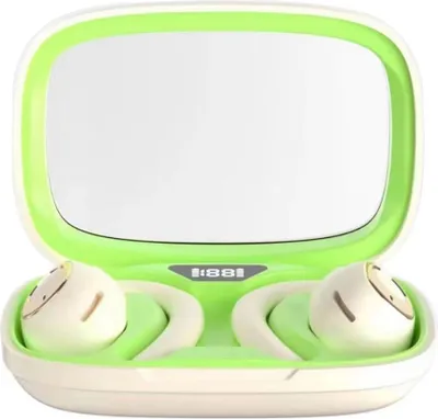 Produktbild von BT-Kopfhoerer, kabellose Ohrhoerer mit Geraeuschunterdrueckung und Power-Display, Stereo-Bass-Sound, IPX5-wasserdichte Sport-Ohrhoerer fuer Lauftraining
