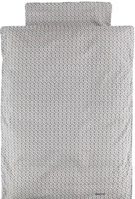 Produktbild von Smallstuff Bettbedeckung Junior Blumen 100 x 140 cm blau