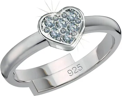 Produktbild von Scout Kinder Ring Silberring Silber Herz Mädchen 263013100