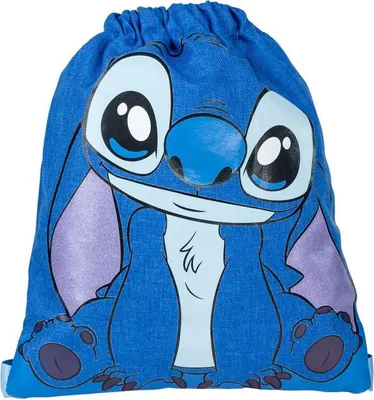 Image de Sac de sport Stitch 33 cm, matériau résistant, idéal pour le sport