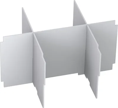 Produktbild von Tanos Fachteiler 6-fach Einteilung, für systainer3 M 237 - 83500054