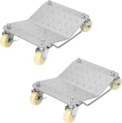 Produktbild von Jayseuw 2pcs Rangierhilfe Wagenheber Rangierroller Rangierheber Autowerk