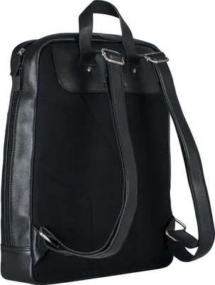 Imagen del producto de LEONHARD HEYDEN Cuero mochila para el portátil mochila con compartimento para ordenador portátil Berlin Business Rucksack 7314 Schwarz