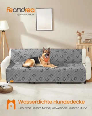 Produktbild von Feandrea Wasserdichte Hundedecke, Decke, 208 x 173 cm, Autoschondecke für Haustiere, Sofaschutz