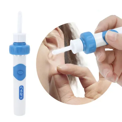 Obrázok produktu pre Elektrický čistič ušného mazu, sada na čistenie uší, nástroj na čistenie uší pre deti a dospelých