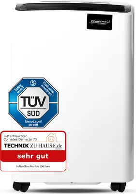 Immagine prodotto di Deumidificatore Comedes Demecto 70, fino a 120mÂ², 70 litri/giorno