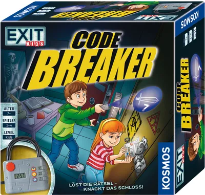 Produktbild von KOSMOS 8851195 Code Breaker EXIT Kids -