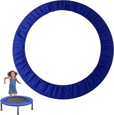 Productafbeelding van Trampoline Veerhoes - Veiligheidspad - Trampoline Gebruik - Waterdicht Anti UV - 114 cm - Blauw