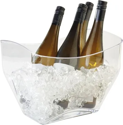 Produktbild von APS Wein-/Sektkühler, klar, Inhalt: 7,00 Liter, Höhe: 245 mm, Länge: 315 mm