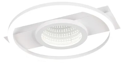 Zdjęcie produktu dla Lampa sufitowa LED, metal, biały, neutralny biały, okrągła, L 35 cm