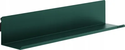 Produktbild von Wandregal Bücherleiste Bilderleiste aus Metall JAN NOWAK Joanne 70 cm Dunkelgrün