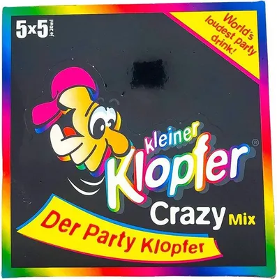 Produktbild von Kleiner Klopfer Crazy Mix 25x 20ml 15-16% Vol.