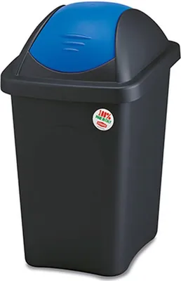 Zdjęcie produktu dla Stefanplast Multipat podstawka, tworzywo sztuczne, czarny/niebieski, 30lt