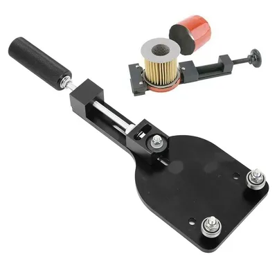 Produktbild von Ölfilteröffner Auto Werkzeug, Ölfilter Schneidwerkzeug aus Aluminiumlegierung, 2.38–5 Zoll Kompatibel