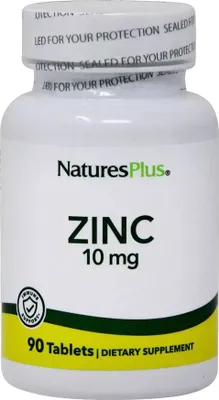 Produktbild von Natures Plus Zinc 10 mg - 90 Tabletten