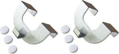 Produktbild von Fensterhaken Metall 4 cm U-Form 2-er Pack