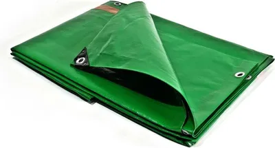 Image de Bâche pro 250 g/m² TECPLAST - vert - 4 x 5 m - BA2504X5