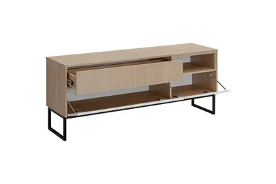 Produktbild von RTV-Schrank Hati 148,2x62x40 cm (BHT) mit 1 Tür und 1 Schublade auf Kufen