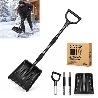 Immagine prodotto di Spazzaneve per auto, lama di spalaneve in alluminio, lunghezza 112 cm