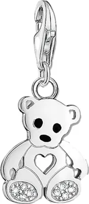 Zdjęcie produktu dla Thomas Sabo Miś z sercem 1119-041-14 Wisiorek z charmsem