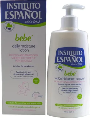 Image de BEBE Lotion corporelle hypoallergénique 300ML pour peau sensible