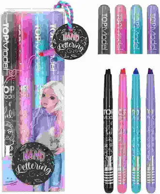 Produktbild von Depesche 11936, 4 Farben, Schwarz, Pink, Türkis, Violett, Rund, Kinder, 6 Jahr(e), Junge/Mädchen