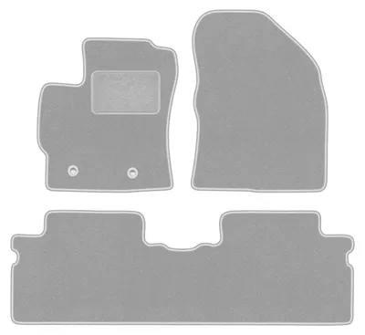Immagine prodotto di Tappetini in velluto Grigio per Toyota Verso 2009-2013 Set 3 pezzi
