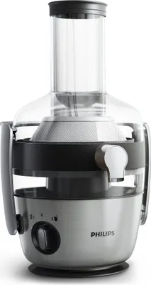 Produktbild von Philips Avance Collection zentrifugal Entfsafter, 2.0 L, XXL-Einfüllöffnung, QuickClean, 1100 W, Silber (HR1921/20)