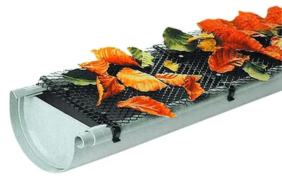 Produktbild von Dachrinnenschutz Schutz Laubschutz Rinnenschutz Laub Rinne Dach Herbst Blätter