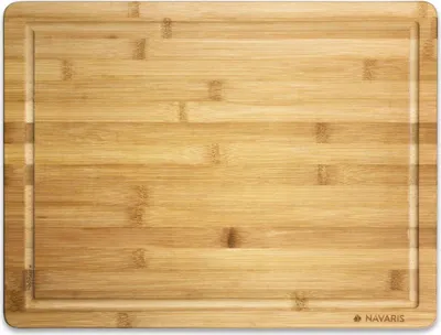 Produktbild von NAVARIS Bambus-Schneidebrett 45 x 34 x 1,8 cm