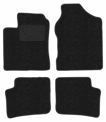 Productafbeelding van Velours automatten voor Daihatsu Trevis 2006-2009 (hatchback) – 4-delig, antraciet, op maat – Wielganizator ANTHRA