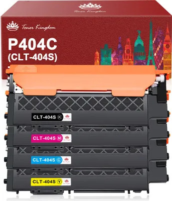 Produktbild von 4er kompatibler CLT-404 CLT-K404S CLT-C404S CLT-M404S CLT-Y404S Tonerkartusche für Samsung Xpress SL C480 C480W C430W C432W C433W C482W C483W