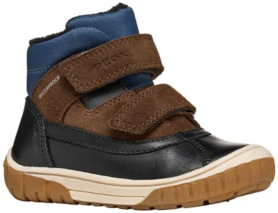 Produktbild von GEOX Baby Boy B OMAR BOY WPF C ANKLE BOOTS BLACK/DK BROWN 20_EU