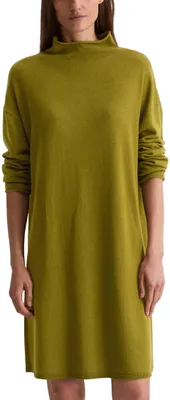 Productafbeelding van Marc O'Polo dames tricotjurk, korte mouwen, relaxed fit