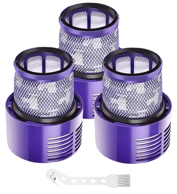 4 Ersatzfilter für Dyson V10 Staubsauger, waschbar