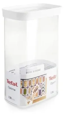 Obrázok produktu pre Tefal Optima N1141210, Box, Ďalší, 2,2 L, Priehľadná, Biela, Styrene methyl methacrylate (MS), Plast