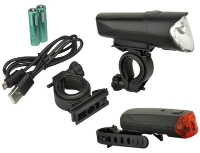 Immagine prodotto di FISCHER set di illuminazione LED per bicicletta 40/20/10 lux